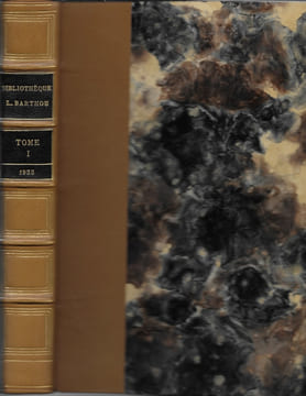 Bibliothèque de M. Louis BARTHOU . Catalogue de la vente Barthou