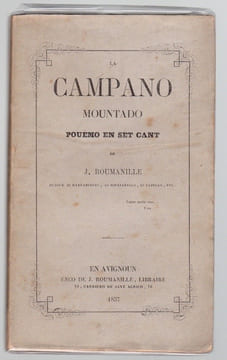 La campano moutado - Pouèmo en set cant.. ROUMANILLE Joseph