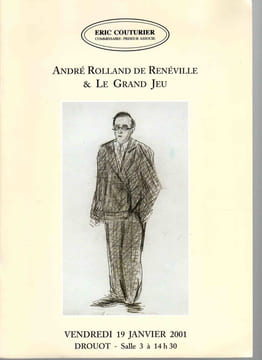 André ROLLAND DE RENÉVILLE & le Grand Jeu. undefined