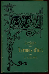 Lexique des termes d’art