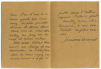 1898 - ? Femme de lettres. L.A.S. datée 11 mai 1927.