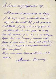 1862 - 1945. Auteur dramatique, du groupe du Chat-Noir. Académie française en 1907. L.A.S. datée 15 septembre 1917.