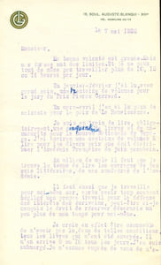 1867 - 1958. Écrivain, président de la Société des gens de lettres de 1908 à 1919; Académie française en 1924. 3 L.A.S.