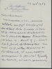 1874 - 1953. Homme de lettres. 3 L.A.S. . THARAUD Jérôme