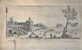 Veue d’une partie du Chasteau neuf de Sainct Germain en Laye. SILVESTRE Israël