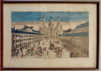 Vue de la place du Dôme de Milan. 