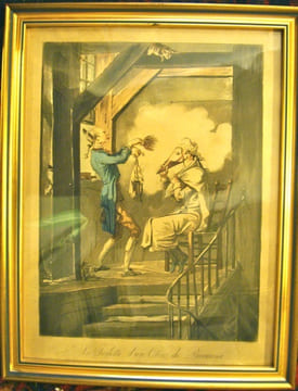 La toilette d’un clerc de Procureur. DEBUCOURT Philibert-Louis
