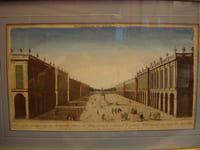 Vue perspective de la nouvelle place de Petersbourg suivant le projet déterminée au mois de juin 1760.