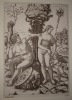 Mars, Vénus et l’amour. RAIMONDI  Marcantonio 