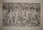 Chasse au lion. RAIMONDI  Marcantonio 