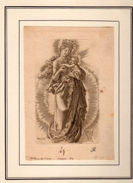 La Vierge à la couronne d’étoiles. DURER Albrecht Guillaume de Haen