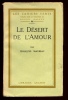Le désert de l’amour. MAURIAC François