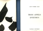 Trois appels entendus. GEAY Jean-Pierre