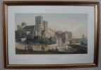 Avignon. Vue de la cathédrale et du Calvaire.. BECQUET