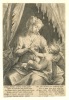 La Vierge avec l’enfant Jésus . SADELER  Raphaël I (le vieux)
