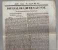 Journal de Lot-et-Garonne. 