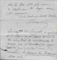 Dossier concernant la nomination d’Arnaviel comme Prieur honoraire des Pénitents Blancs d’Avignon, succèdant ainsi à Mistral et à Charloun Rieu.
