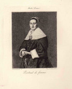 Portrait de femme.