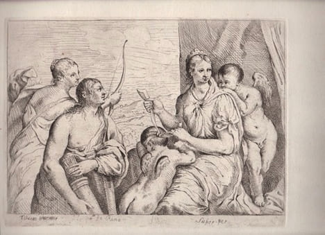 Vénus et les Amours.. BOULOGNE Louis de. ou BOULLONGNE Louis.