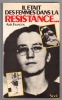 Il était des femmes dans la Résistance.. FRANCOS Ania