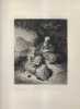 Repos en &Eacute;gypte.. FLAMENG L&eacute;opold d'apr&egrave;s Rembrandt.