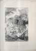 (Illustration pour un conte de La Fontaine, d'apr&egrave;s un dessin de Fragonard.). POTEMONT Adolphe Martial