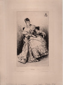 Étude (Femme assise).