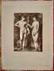 Adam et Eve. (Palma Vecchio).. UNGER Wilhelm