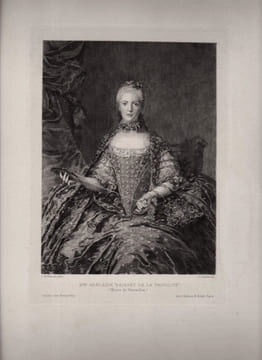 Mme Adélaïde "faisant de la frivolité".. PAYRAU Jules-Simon