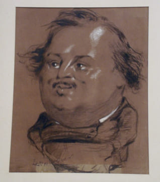 Caricature de Nadar. NADAR (Félix Tournachon)