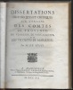 Dissertations historiques et critiques sur l'origine des comtes de Provence, de Venaissin, de Forcalquier, et des vicomtes de Marseille.. RUFFI M. de