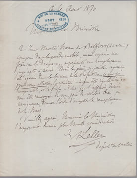 Député. KELLER Émile