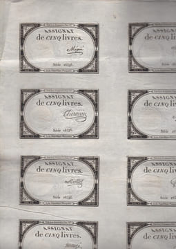 Assignats. Assignats