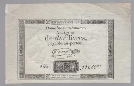 Assignats. Assignats