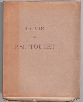 La vie de P.-J. Toulet. MARTINEAU Henri