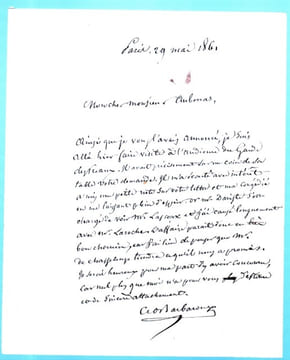 Procureur Général de l'Ile Bourbon puis en 1849 Député de La Réunion.. BARBAROUX Charles Ogé