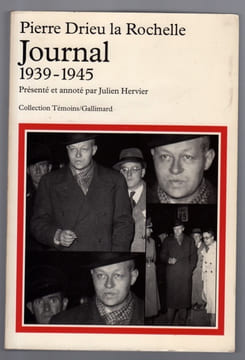 Journal 1939-1945. DRIEU LA ROCHELLE Pierre