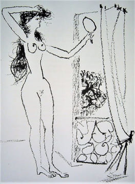 La Maison de la femme peinte. Lithographies originales et ornements par André Marchand.. LUNEL (Armand).