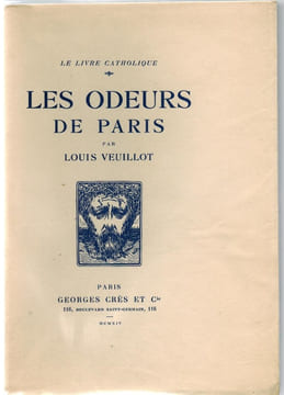Les Odeurs de Paris. Portrait de l'auteur gravé sur bois par P. Eug. Vibert.. VEUILLOT (Louis).