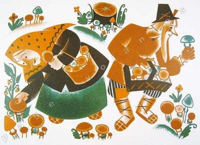 Deux Contes Russes. Illustré par Elisabeth Ivanovsky.