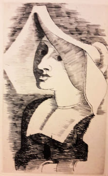 Soeur Félicité. Récit orné de six images hors-texte dessinées et gravées à l'eau-forte par Yves Alix.. FLEURET (Fernand).