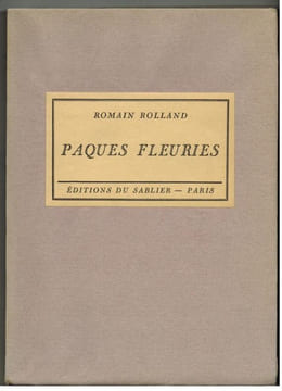 Pâques Fleuries. Edition originale.. ROLLAND (Romain).