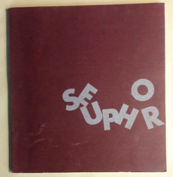 Michel Seuphor. Poésie plastique. . ARP (Jean ) et SARTORIS (Alberto). 