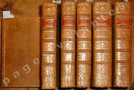 Oeuvres avec des remarques grammaticales; des avertissements et des observations sur chaque pièce par M. Bret. . MOLIERE.