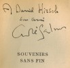 Souvenirs sans fin. Première époque (1903-1908).. SALMON (André). 