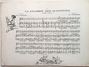 Six chansons naîves d'enfants. Paroles de Félix Chevrier. Musique de Léo Daniderff. Recueil illustré par Poulbot. par POULBOT. - Image 2
