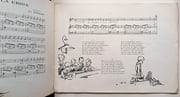Six chansons naîves d'enfants. Paroles de Félix Chevrier. Musique de Léo Daniderff. Recueil illustré par Poulbot. par POULBOT. - Image 3