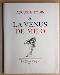 A la Vénus de Milo. Préface de A.-H. Martinie.