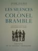 Les Silences du Colonel Bramble. Eaux-fortes originales de Berthommé Saint-André. . MAUROIS (André).