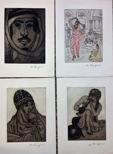Seul vers l'Asie. Quatre ans en camion automobile. Avec cinquante-deux dessins en noir, une carte, vingt-cinq illustrations en héliogravure et quatre eaux-fortes originales de l'auteur.